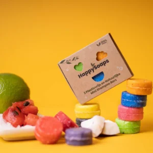 Sleeve met 3 Mini Shampoo Bars