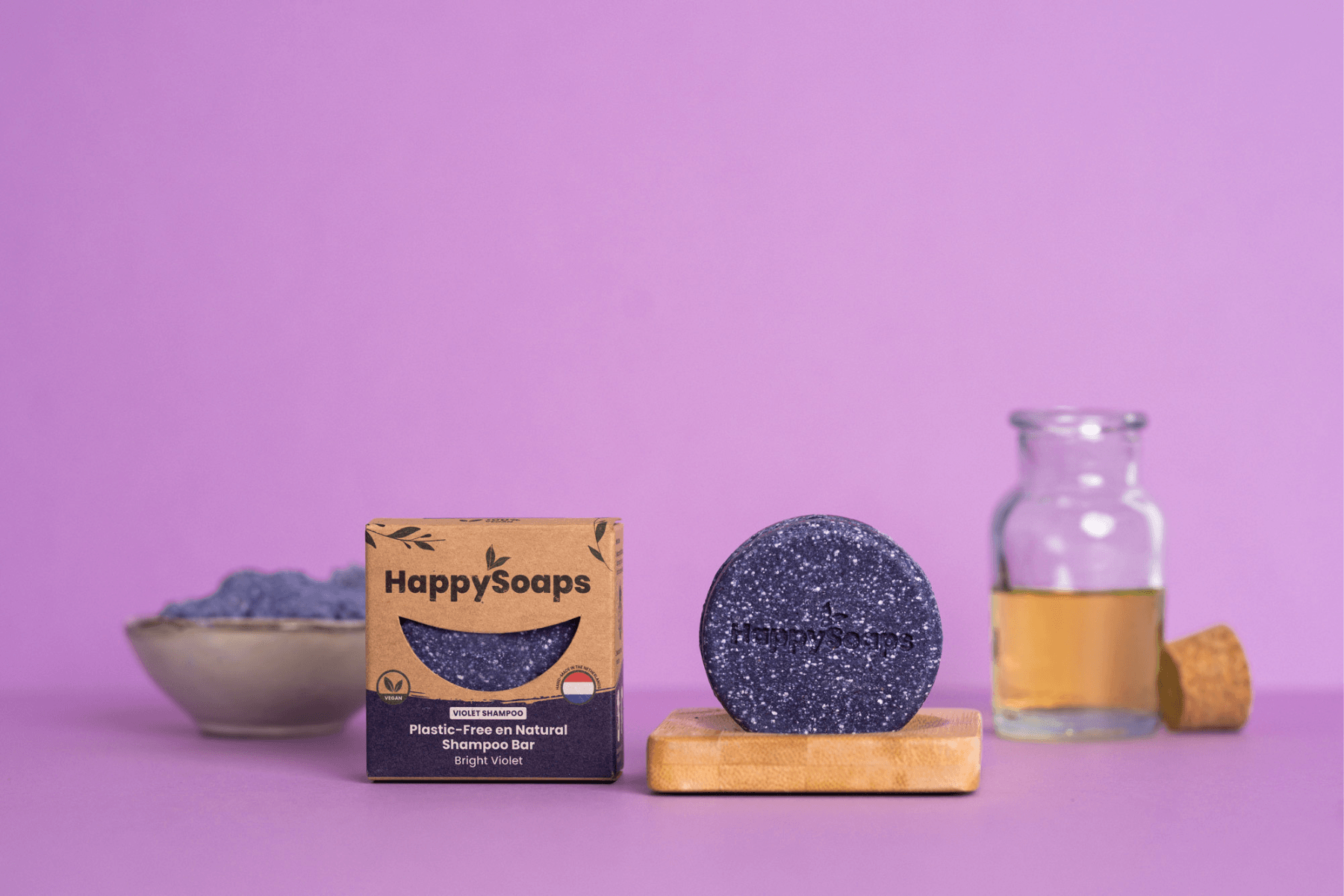 Zilver Shampoo Bar - Bright Violet