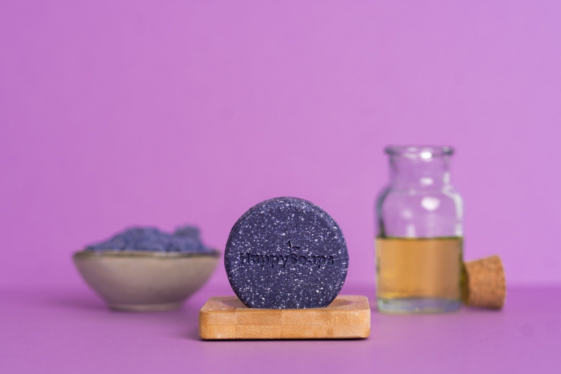 Zilver Shampoo Bar - Bright Violet - Afbeelding 3