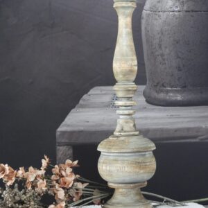 Kandelaar hout 55 x Ø13,5 cm