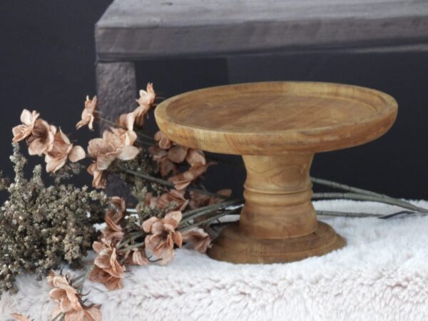 Plateau hout Ø23cm