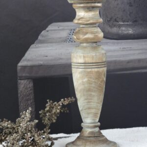 Kandelaar hout 40 x Ø13 cm
