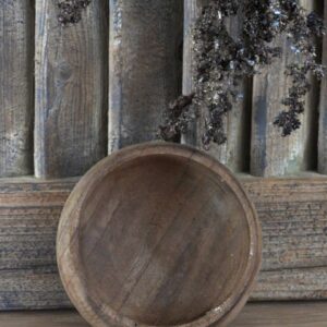 Houten schaaltje Ø10 x 4,5cm