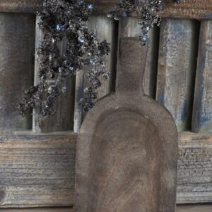 Houten schep 16 x 7,5 x 2,5cm