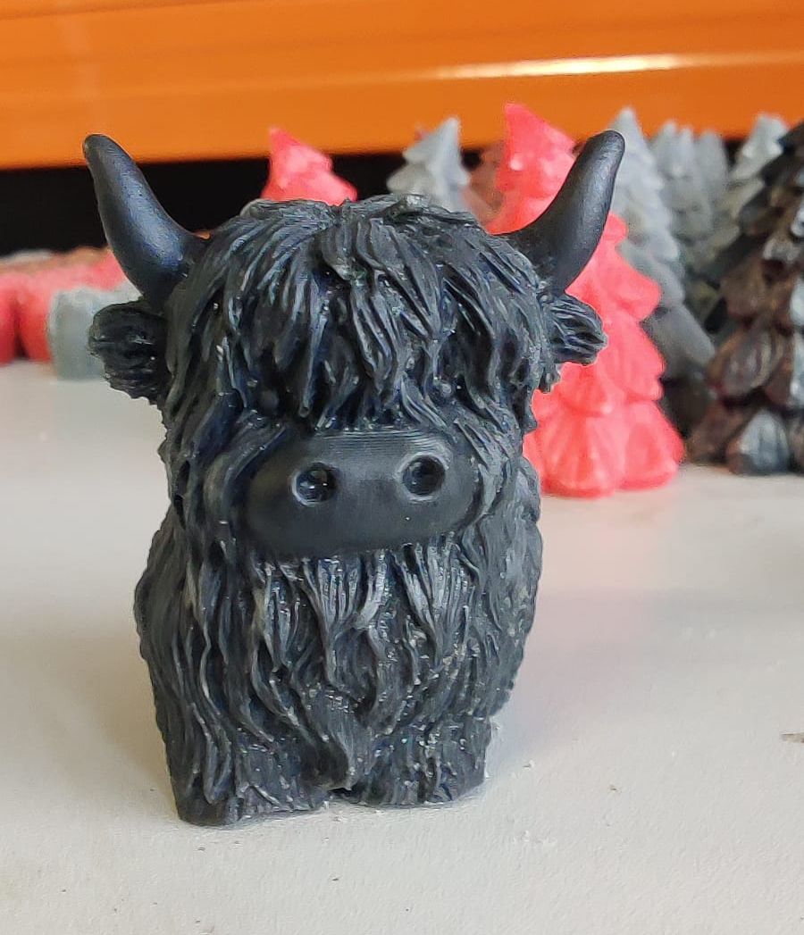 Geurfiguur Schotse Hooglander zittend - Afbeelding 3