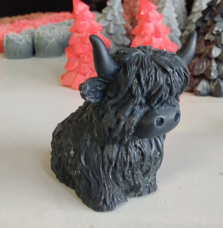 Geurfiguur Schotse Hooglander zittend - Afbeelding 2