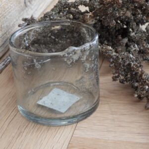 Windlichtje Glas Ø7,5 x 7cm