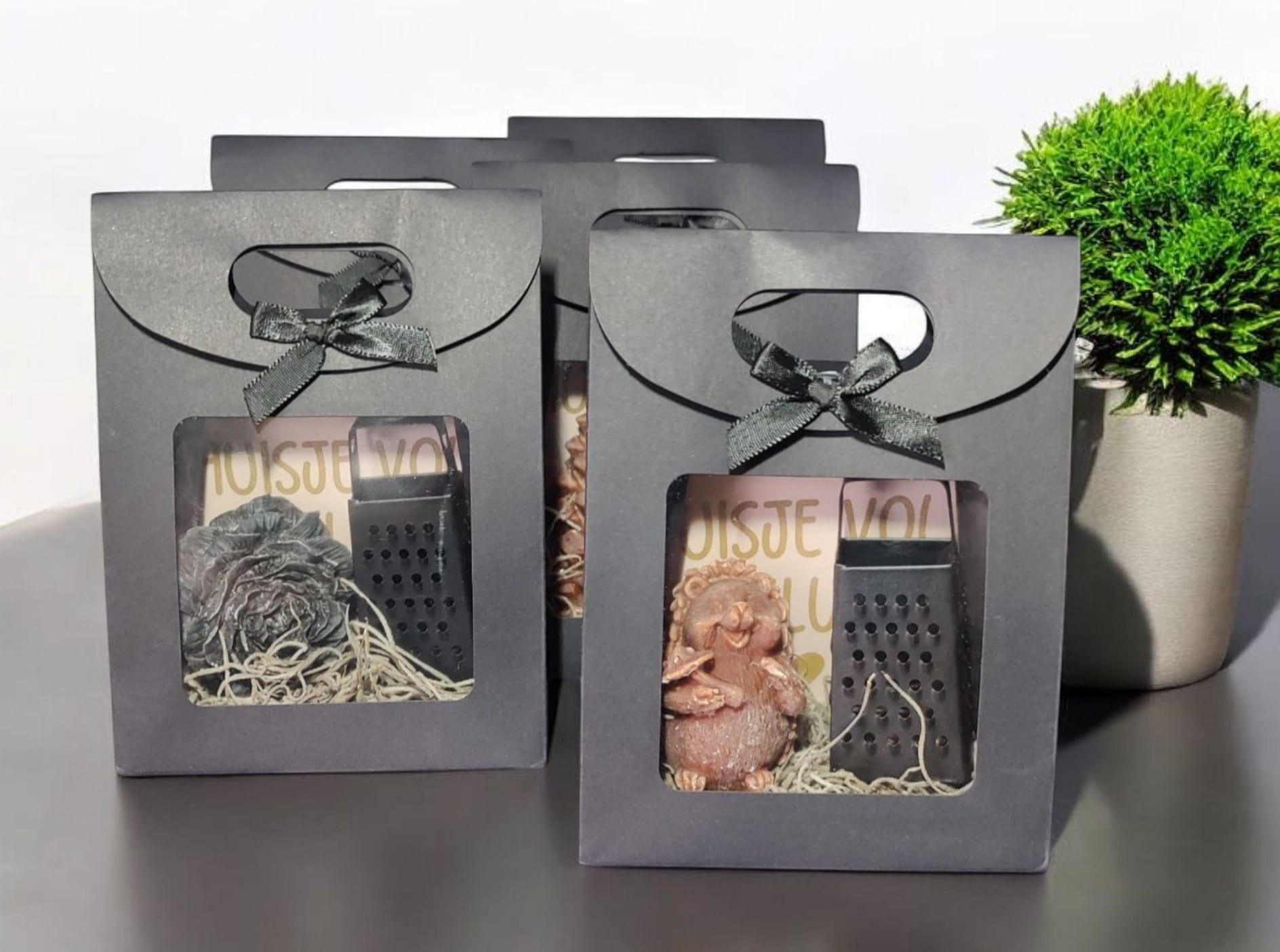 Giftset met Geurfiguur + Rasp - in diverse varianten - Afbeelding 12