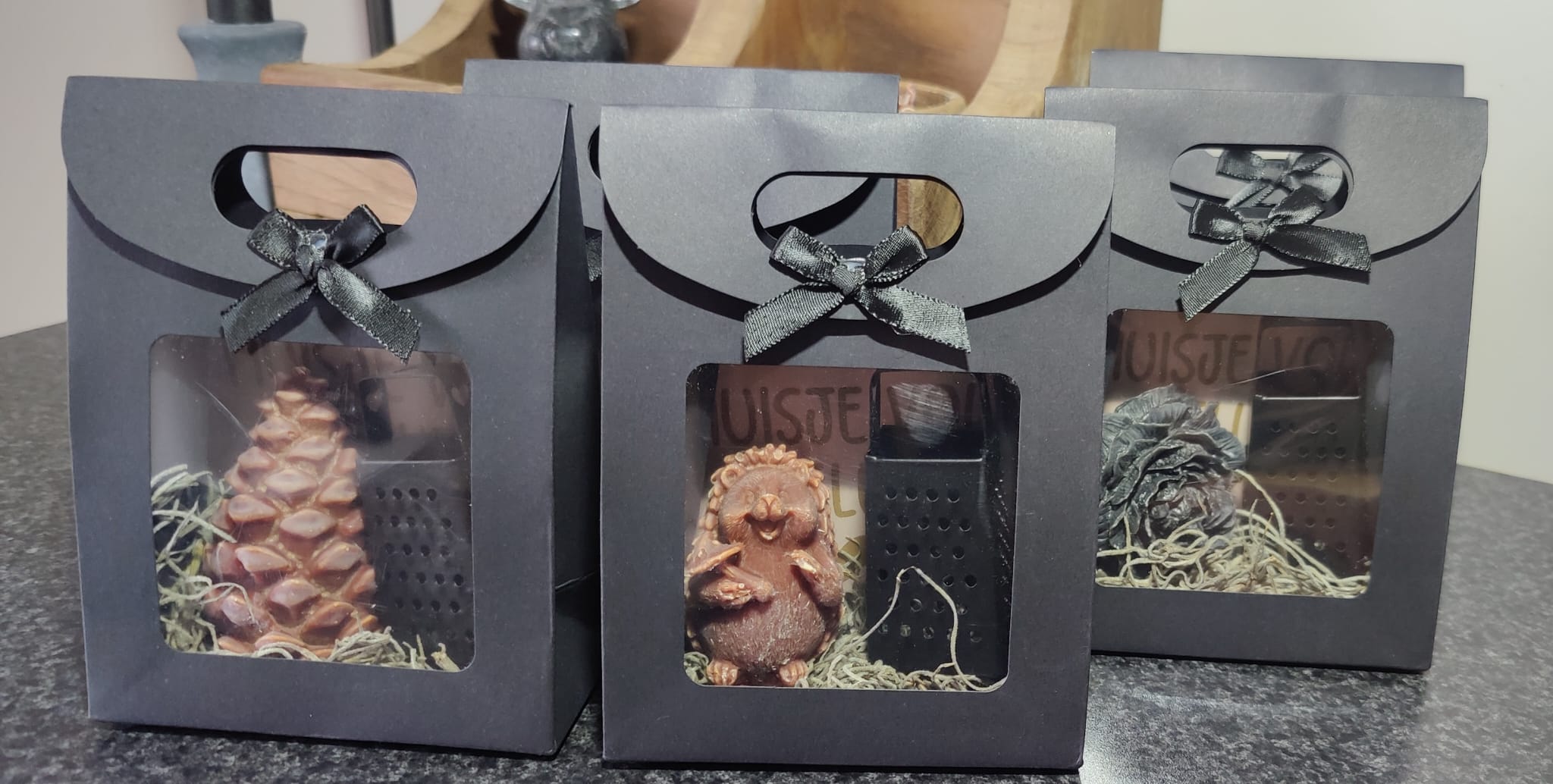 Giftset met Geurfiguur + Rasp - in diverse varianten