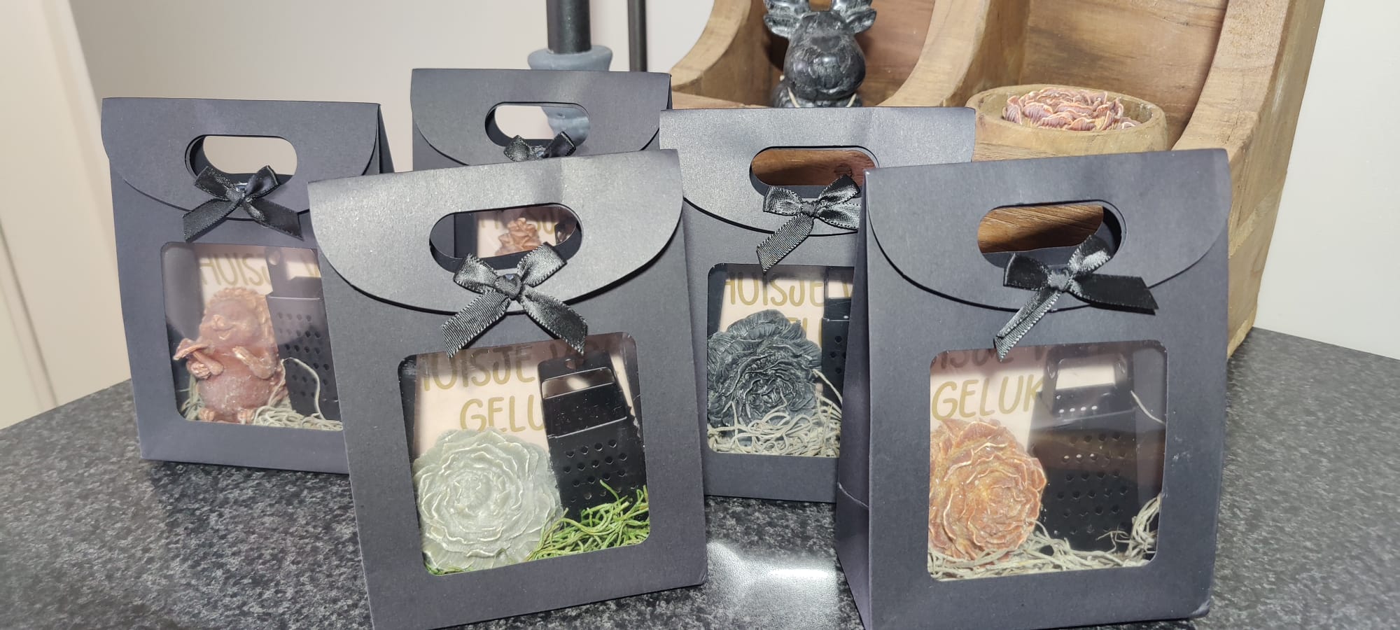 Giftset met Geurfiguur + Rasp - in diverse varianten - Afbeelding 8