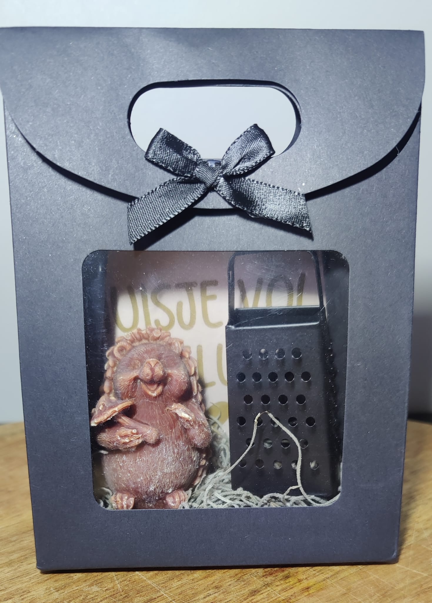 Giftset met Geurfiguur + Rasp - in diverse varianten - Afbeelding 6