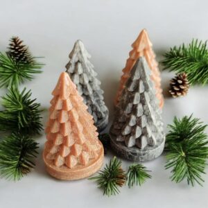 Geurfiguur Kerstboom - Vier varianten in diverse formaten en geuren