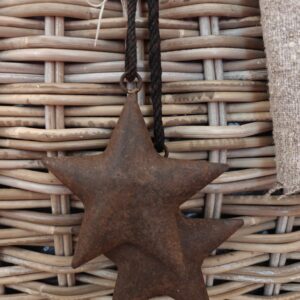 Metalen Ster aan koord