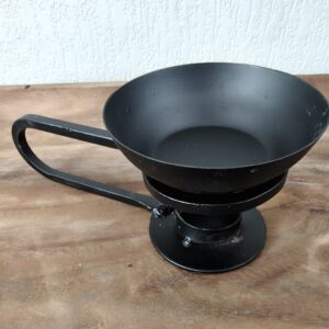 Metalen brander voor geurblokjes of olie