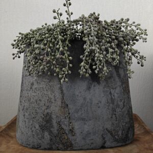 Zeer grote pot aardewerk 39 x 18 x 35cm