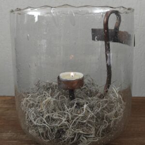 Windlichtje Glas Ø19 x 20cm