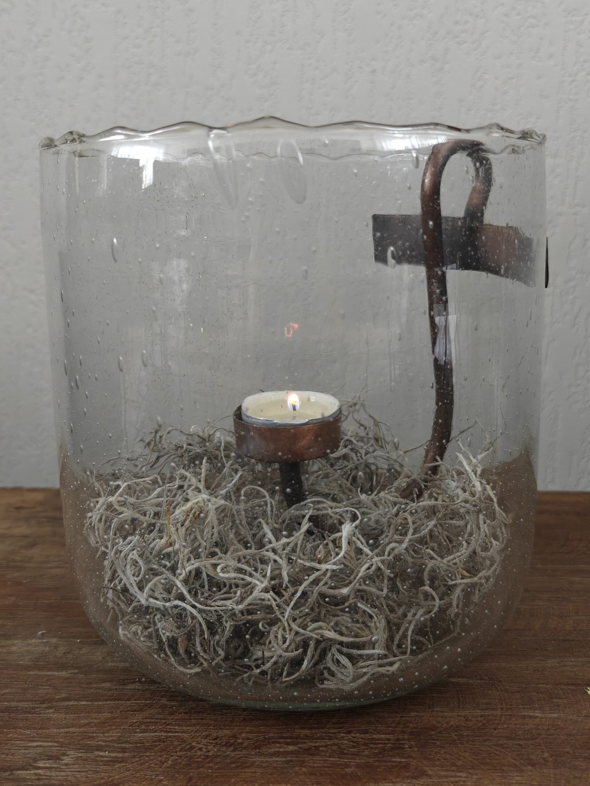 Windlichtje Glas Ø19 x 20cm