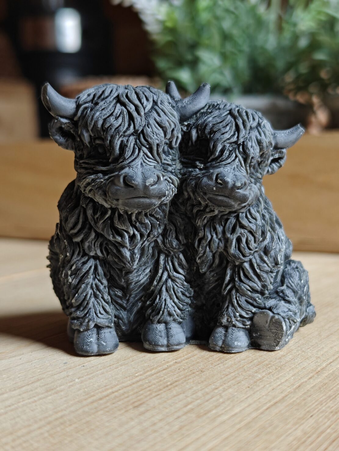 Geurfiguur Schotse Hooglander Duo - div. variaties