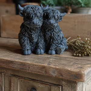 Geurfiguur Schotse Hooglander Duo - div. variaties