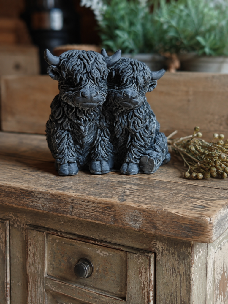 Geurfiguur Schotse Hooglander Duo - div. variaties