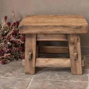 Krukje hout rechthoekig 30 x 20 x 25cm